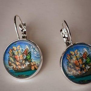 🆕🦋 Butterfly Ship Earrings